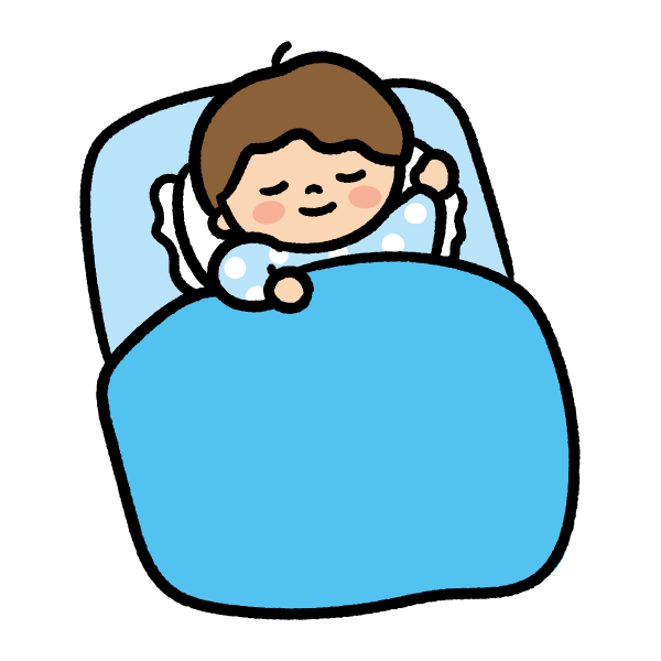 睡眠をする子ども