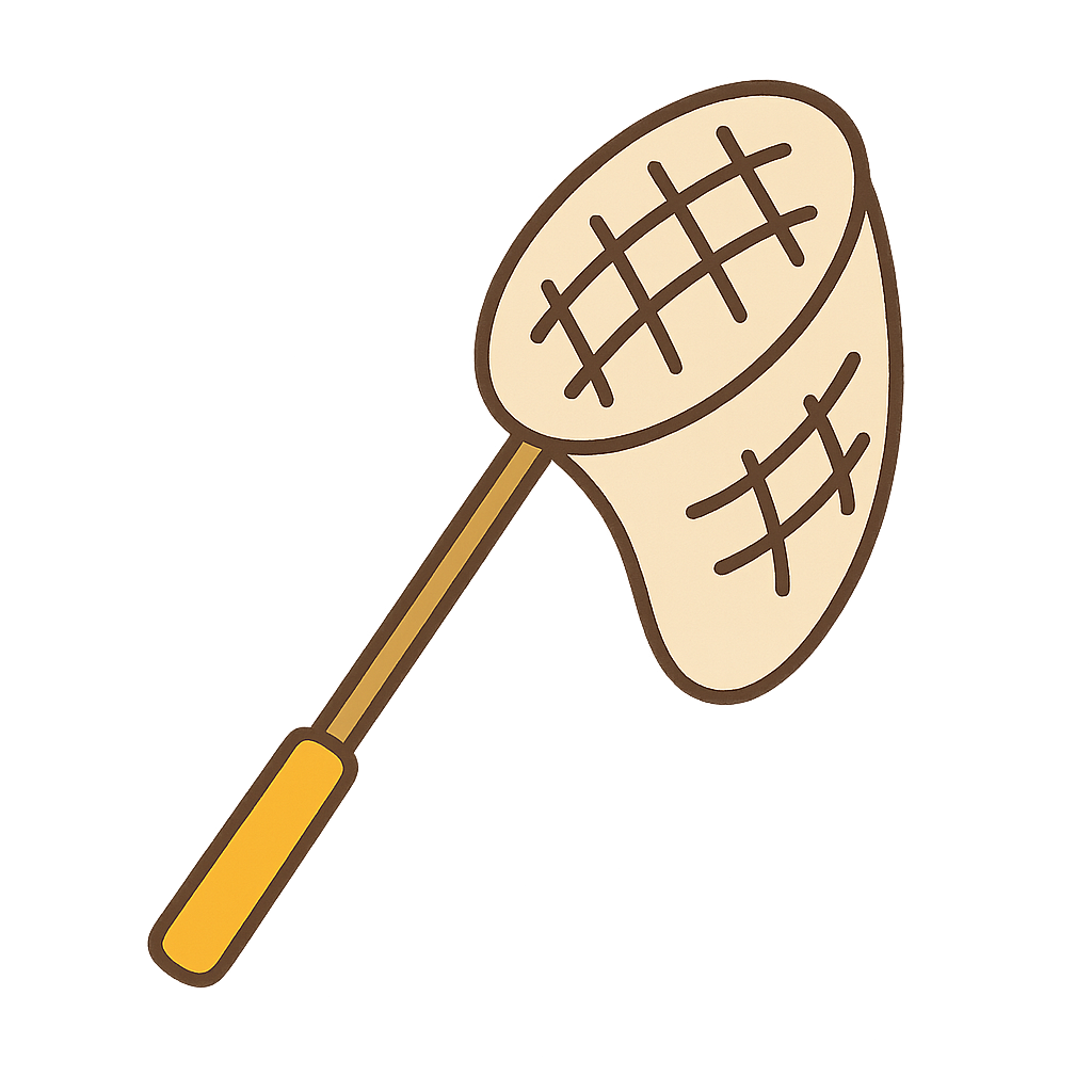 虫取り網