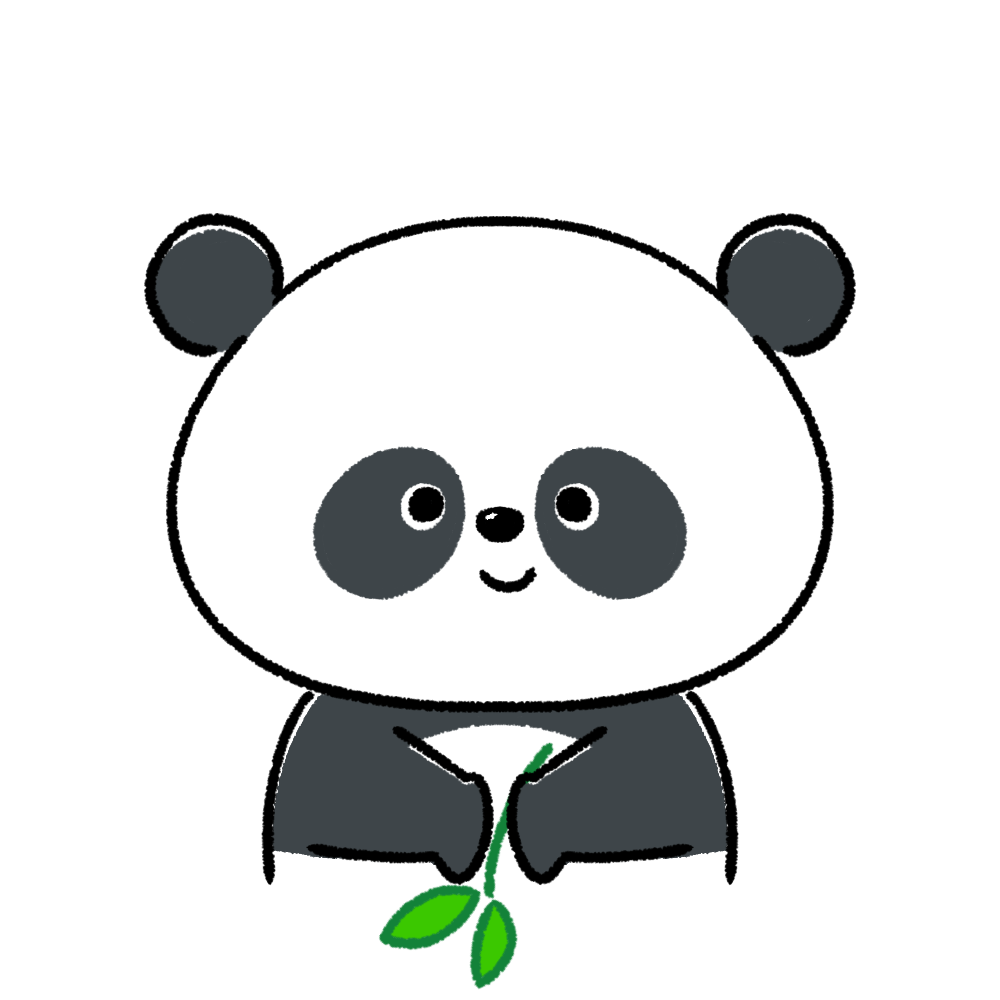 ゆるいパンダ