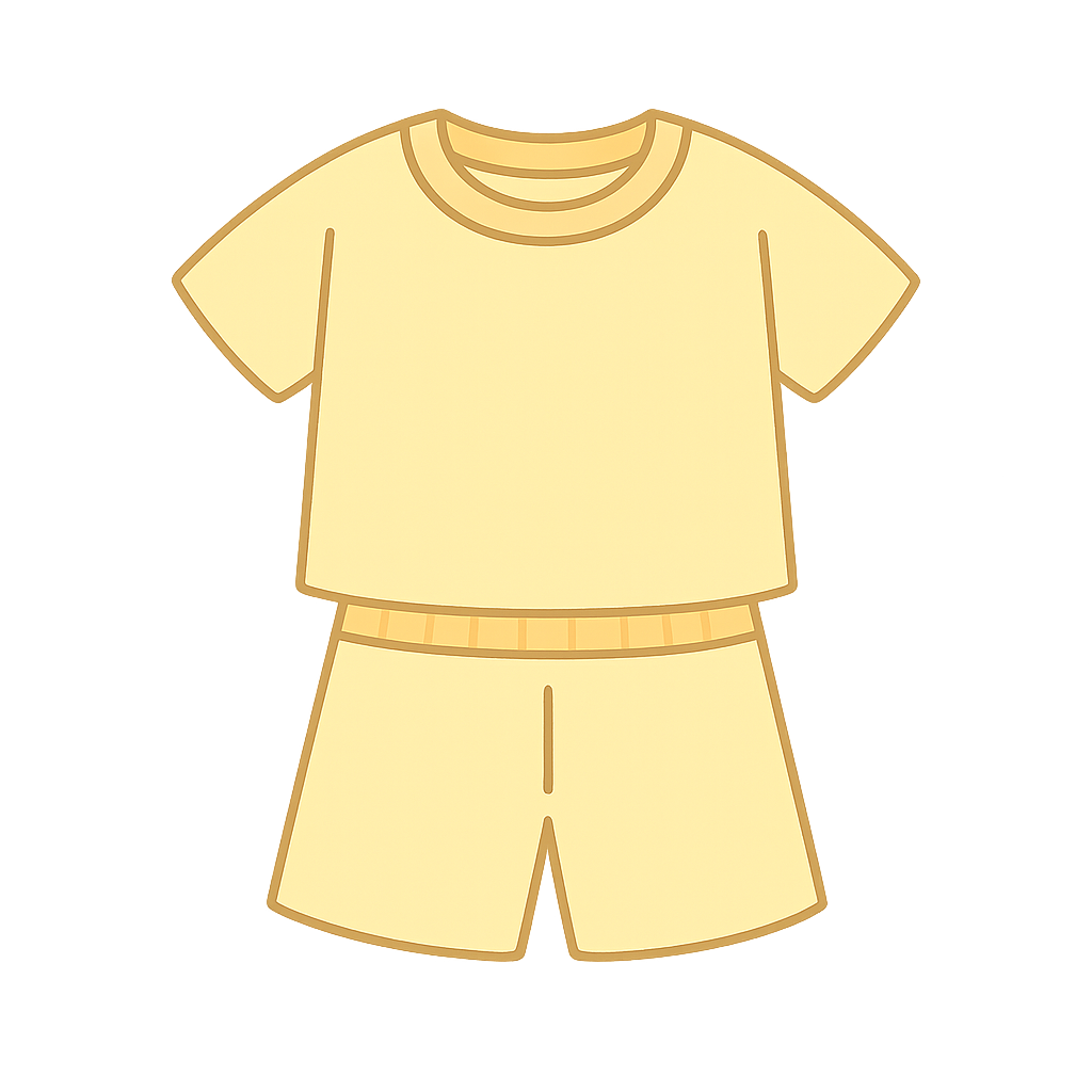 夏用パジャマ（Tシャツタイプ）