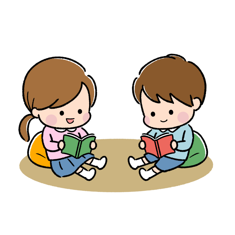 読書をする子どもたち